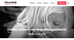 Desktop Screenshot of nieuwwij.nl
